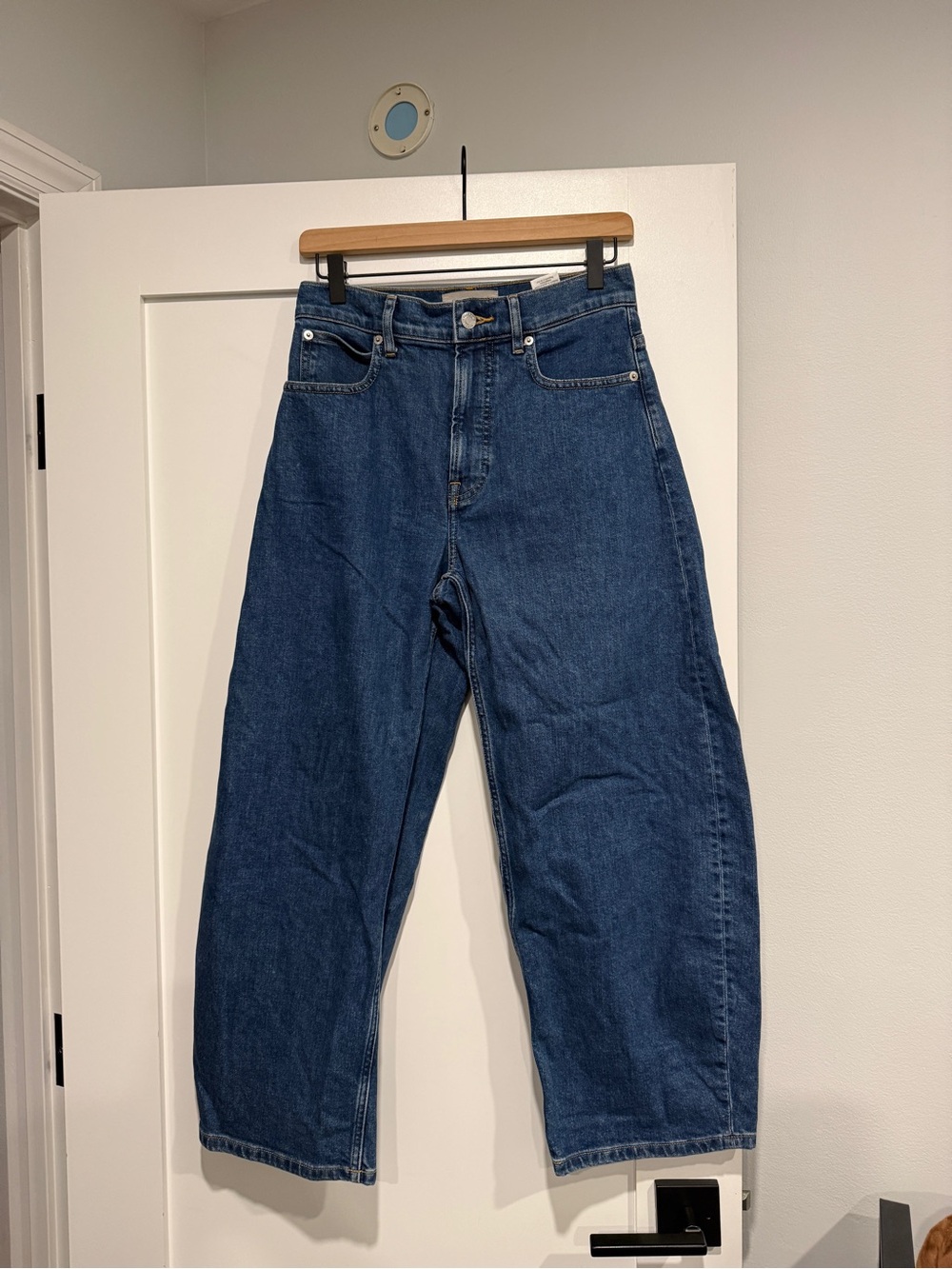 Everlane Relaxed Straight Men’s Jeans - Deep Indigo Blue